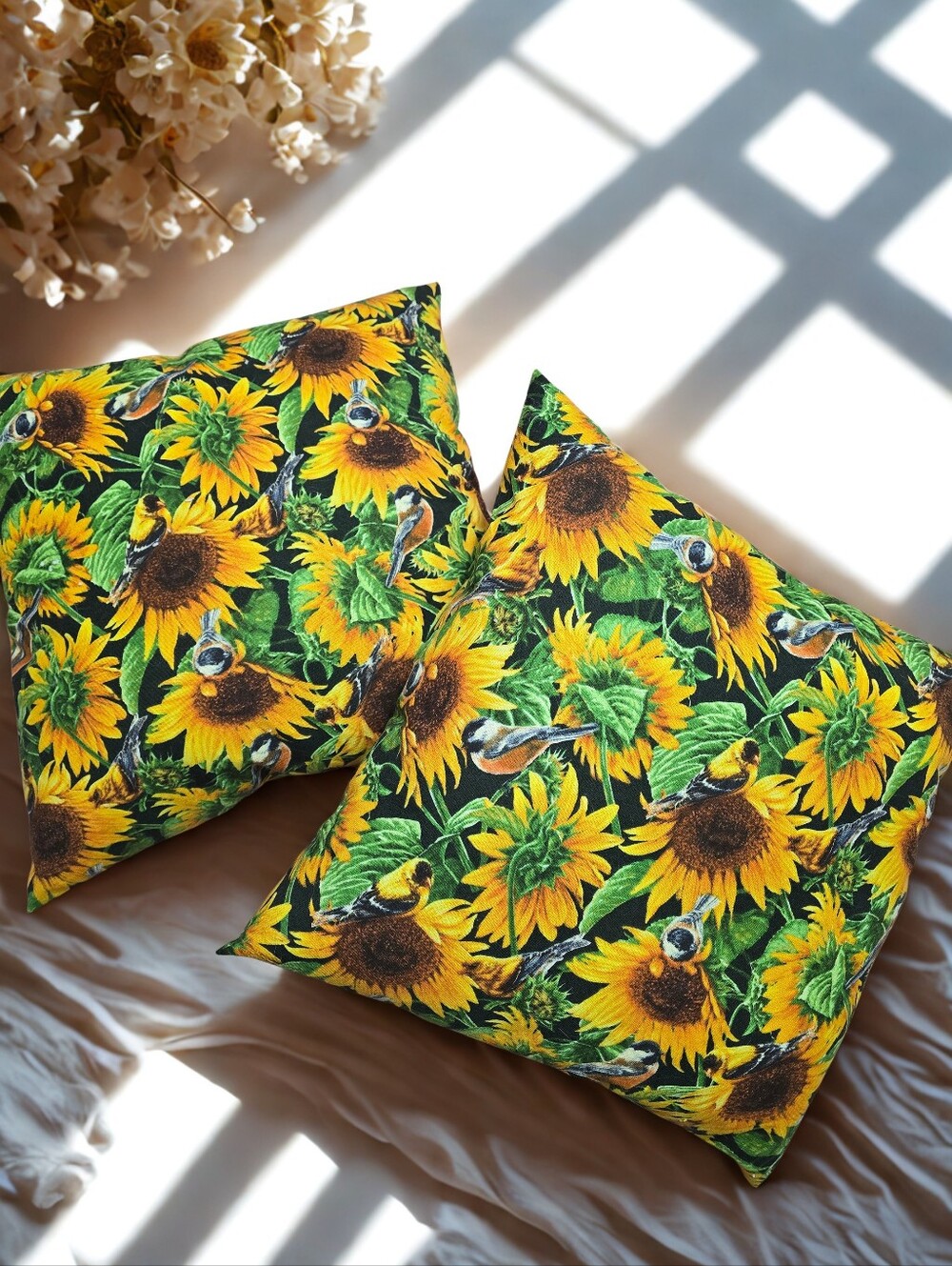🌻 Sunflower & Songbird Bandillow